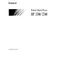 ROLAND HP2700 Manual de Usuario