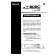 ROLAND JV-2080 Manual de Usuario