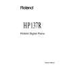 ROLAND HP137R Manual de Usuario